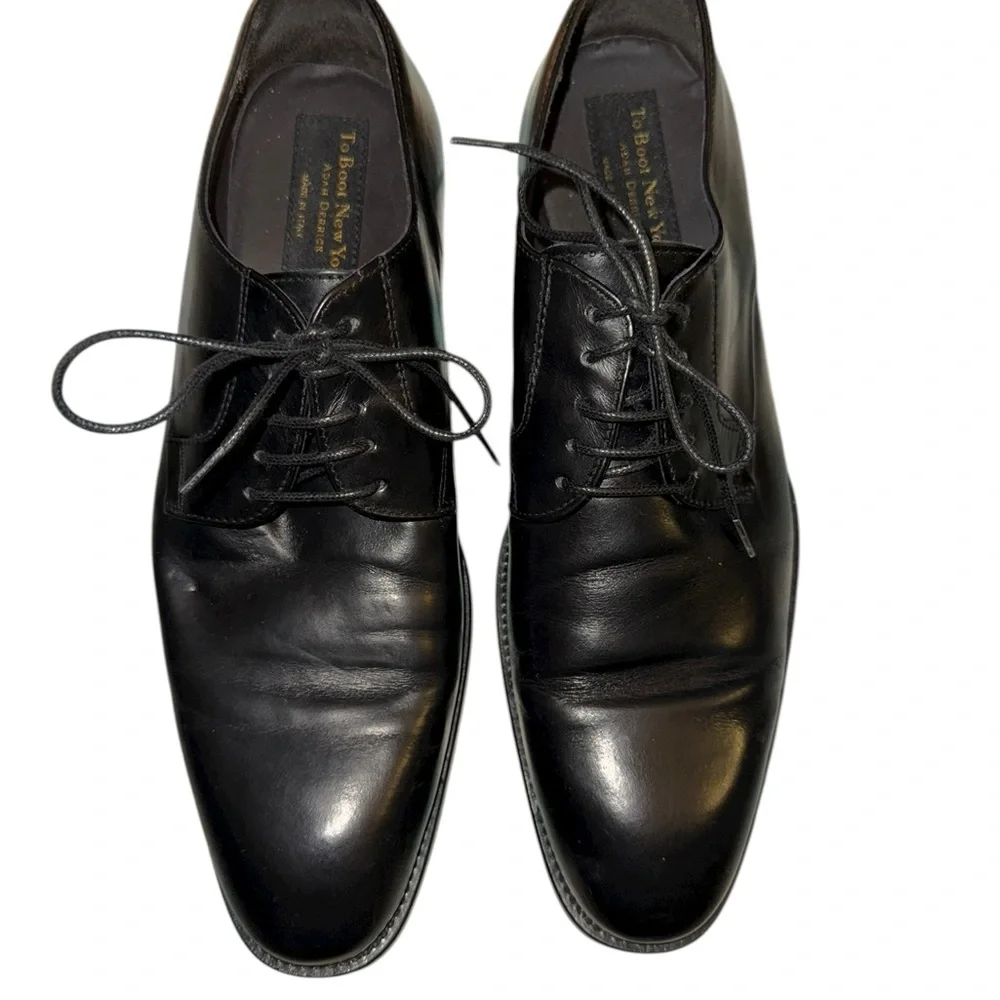 To Boot  New York  Adam Derrick Declan Leather Derbys  Leather Shoes